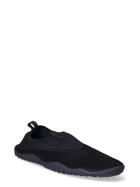 Athletic Works Men’s Water Shoes, Slip-On Mesh and Jersey, Webbing ...