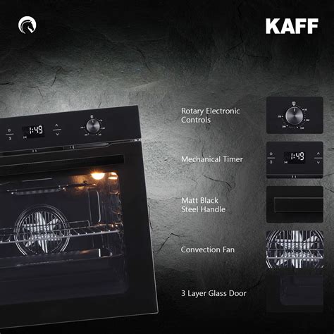 Kaff OV81 GIKF Electric Oven | Rotary Electronic Controls. – Kitchen ...