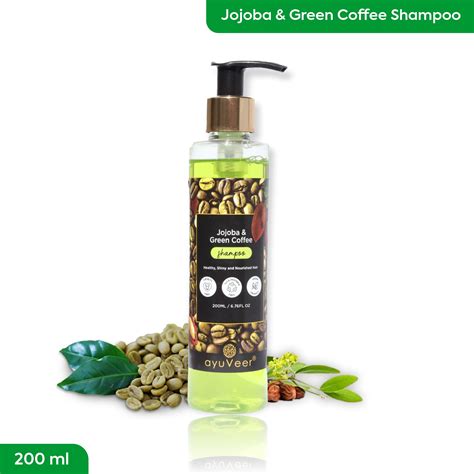 Jojoba & Green Coffee Shampoo – Ayuveer