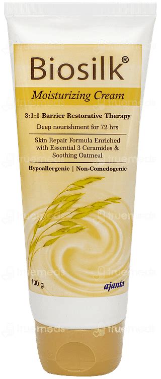 Biosilk Moisturising Cream 100 Gm - Uses, Side Effects, Dosage, Price ...
