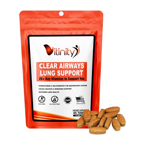 Lung Cleanse Respiratory Immune Support Supplement 25 Key Ingredient ...
