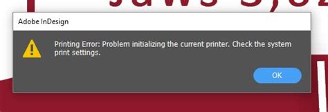 Image result for Adobe InDesign Problem Error