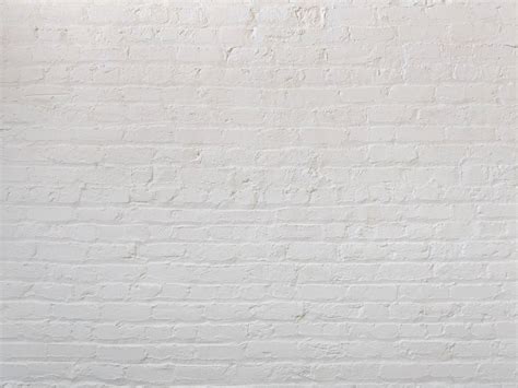 White Painted Brick Wall Texture