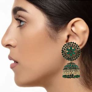 Flipkart.com - Buy Syfer Party Wear & Festival Wear Kundan Jhumkas For ...