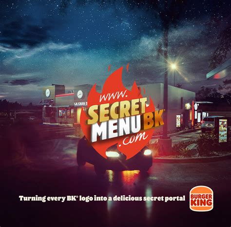 Burger King, Secret Menu on Behance