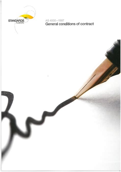 AS 4000 -1997 General Conditions of Contract - Master Builders WA