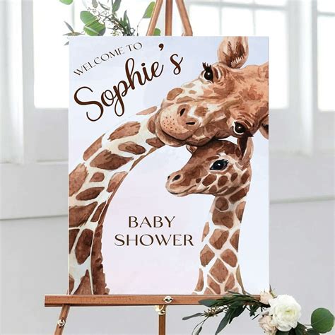Best baby shower welcome signs 2024