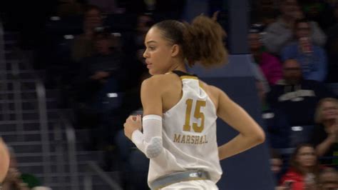 Notre Dame forward Nat Marshall to enter transfer portal
