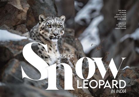 Government of India releases the Status Reports of Snow Leopards in India
