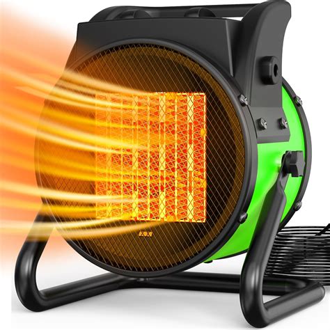Portable Electric Heater - 1500W Outdoor Space Heater 3s Fast Heating 3 ...