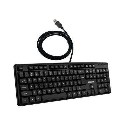 Amazon.in: Buy Zebion K500 USB Keyboard, Rugged Heavy-Duty Body, Tested ...