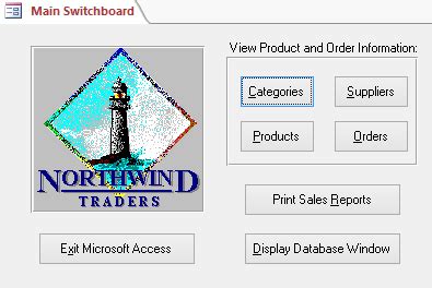 Image result for Access Navigation Control Form