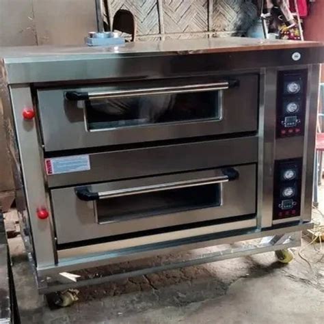 Commerical Pizza Oven - 2 Deck 4 Tray Gas Oven Manufacturer from Ludhiana