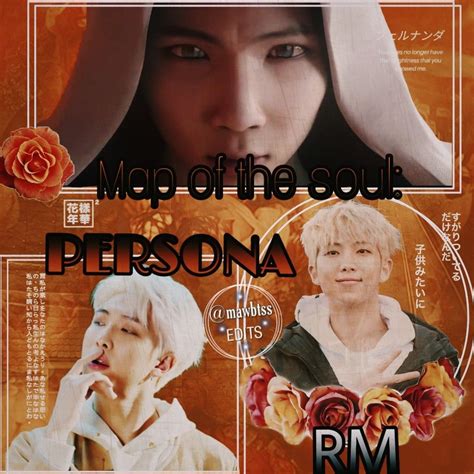 MAP OF THE SOUL 🍂 NAMJOON 🍊 RM | Namjoon, Persona, Namjin