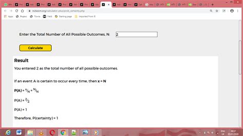 Image result for Absolute Certainty Probability