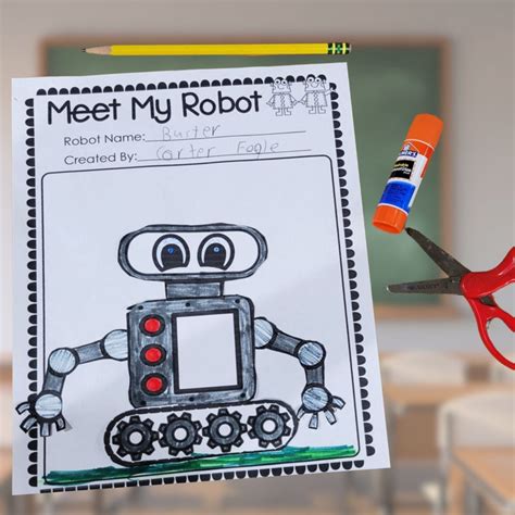 Make a Robot Worksheet 的图像结果