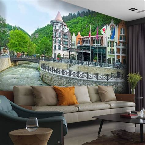 Buy Kanworse The Hotels of borjomi alcoves and Pictures Canvas Print ...