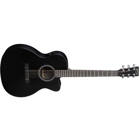 Martin PA Series 000-14 Fret Cutaway Electro Acoustic Guitar - Black ...