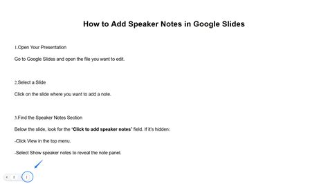 How to Add Speaker Notes in Google Slides & Print with Them