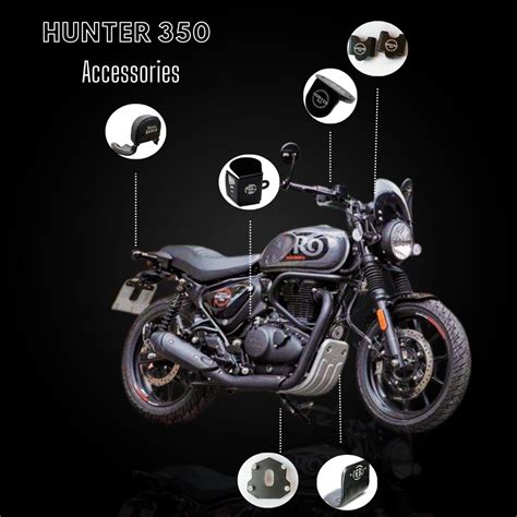 Guardian Gear: Royal Enfield Hunter 350cc Complete Black Accessories C ...