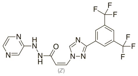 Fig. 1: Chemical structure of asciminib