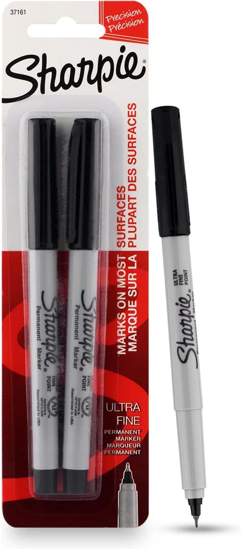 Luxor Marker Pens for CD and OHP - Bold Black, Quick-Drying Ink - Pack ...