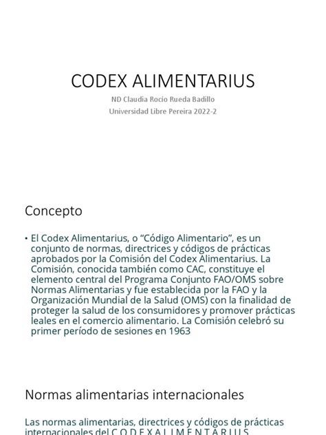 Image result for Codex Alimentarius PDF
