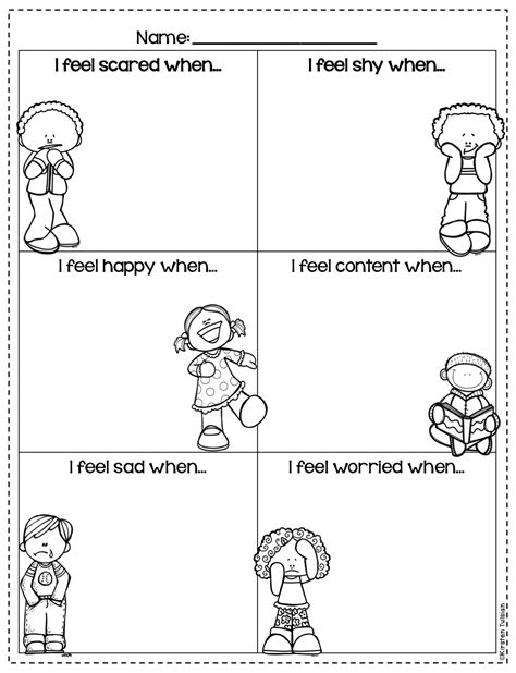 Free Social Emotional Activities For Preschoolers