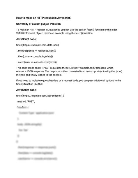 Image result for W3Schools JavaScript HTTP Request