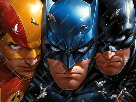 Explosive Comic Book Cover Scenes with Masked Villains Daring Rescues ...