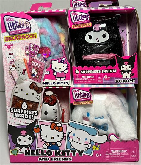 Real Littles Hello Kitty Mini Backpacks *4 Different India | Ubuy