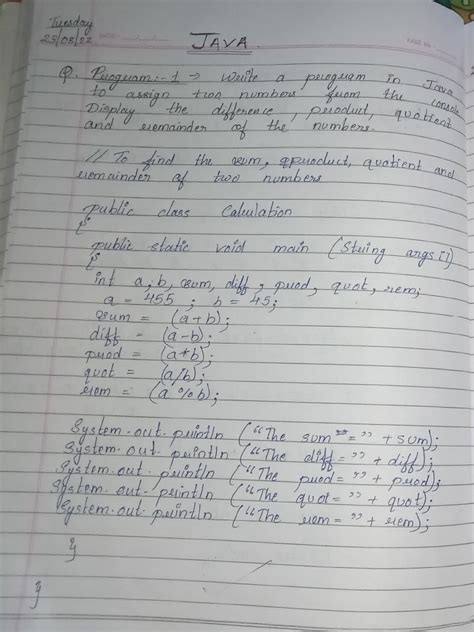 Image result for Java Example for Practice