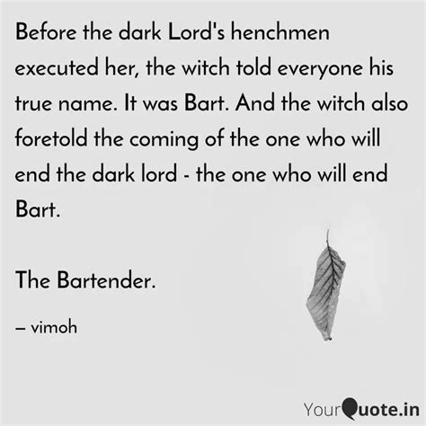 Before the dark Lord's he... | Quotes & Writings by Vijayendra Mohanty ...