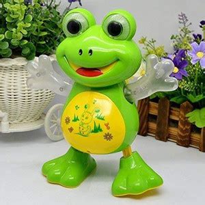 HappyBive Dancing Frog Toy with Vibrant Light Effect & Musical Sound ...