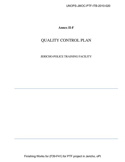 Image result for Project Management Quality Control Plan