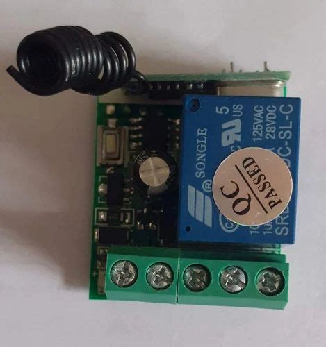 Image result for 1Channel Relay Module RF Wireless Switch Receiver Remote Control Transmitter