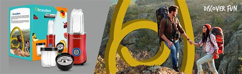 Buy Brayden Fito Qwik 2.0 400 Watts Power Blender/Juicer Mixer Grinder ...