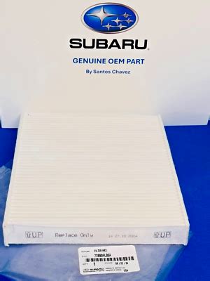 Subaru Crosstrek Accessories Genuine Subaru OEM Cabin Air Filter ...