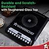 Buy Wonderchef Power 1400W Induction Cooktop with 11 Preset Functions ...