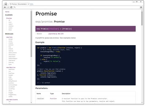 Documentar JavaScript 的图像结果