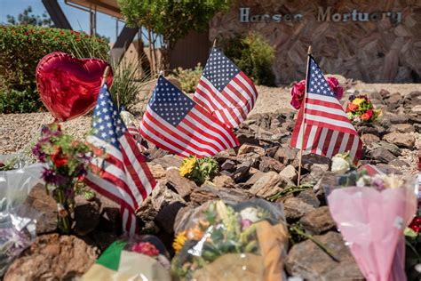 Charlie Kirk memorial at Hansen Mortuary in Phoenix
