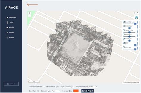 Airace OneHub - Online Portal for Survey Tracking & Geospatial Analysis
