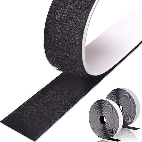 Royalkart Self Adhesive Hook Loop Tape ; Fabric Fastener Interlocking ...