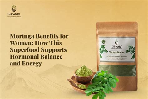 Moringa Benefits for Women | Hormone Balance & Natural Energy – Try Now ...