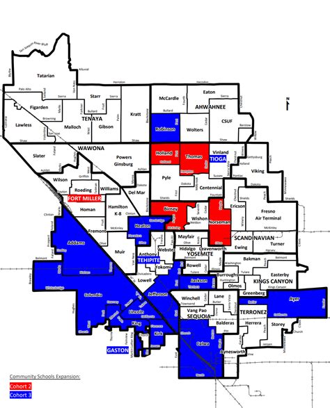 Map - Fresno Unified School District