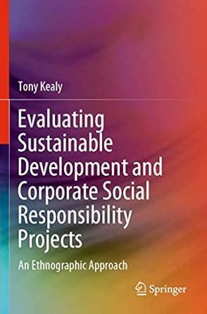 Evaluating Sustainable Development and Corporate Social Responsibility ...