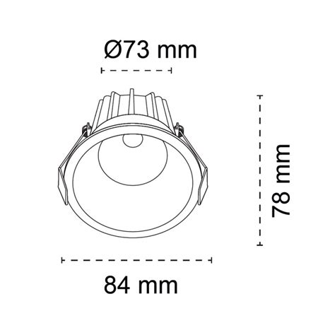 Recessed Module LED 12W 1200Lm CCT II - CristalRecord