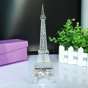 Jual Souvenir Effiel Kristal 28CM - Oleh-oleh Paris Effiel Tower ...