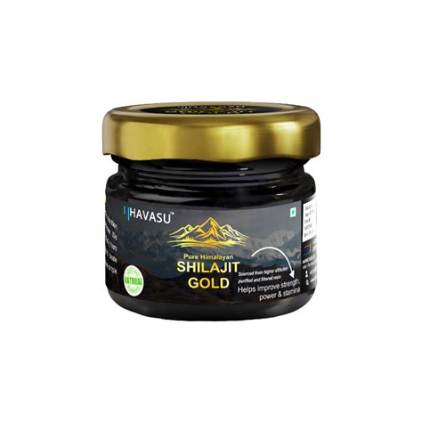HAVASU Himalayan Shilajit Resin, 20g | 75%+ Fulvic Acid | Stamina & St ...