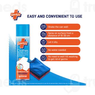 Savlon Clothes Disinfectant And Refreshing Fresh Breeze Spray 230 Ml ...